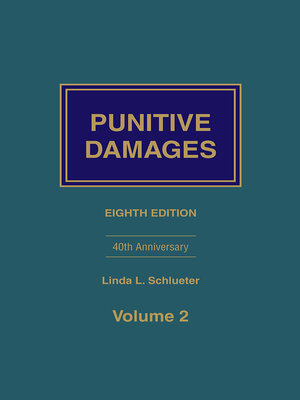 cover image of Punitive Damages